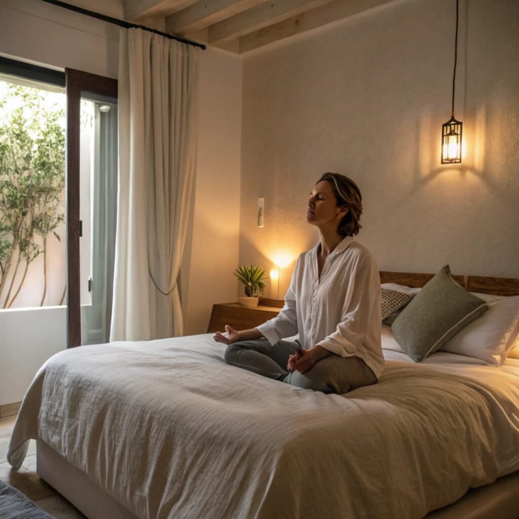 Meditación antes de dormir